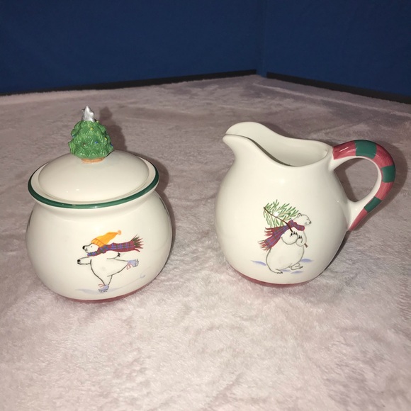 Pfaltzgraff SNOW BEAR Perennials Hostess Set - Picture 6 of 8